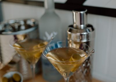 Martinis in Pappy Hour Mobile Bar