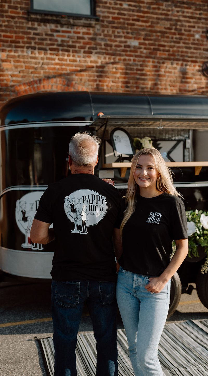 Refurbished Horse Trailer Pappy Hour Mobile Bar